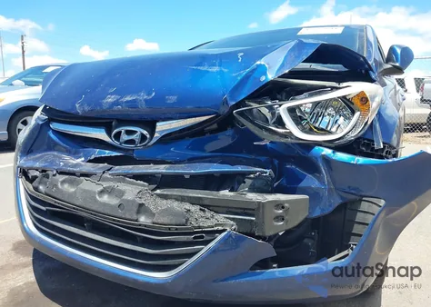 2016 Hyundai Elantra Se z USA, uszkodzony, nr VIN 5NPDH4AE5GH771949